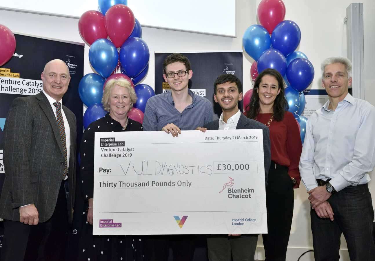 VUI Diagnostics take Grand Prize at Venture Catalyst Challenge 2019