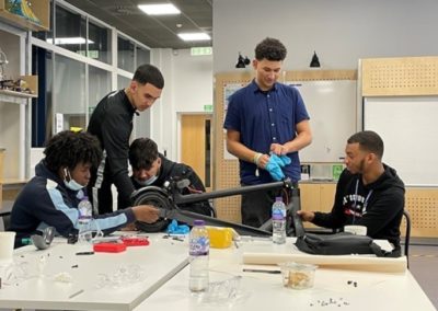 Imperial engineers work with local youth club to design and build e-scooters